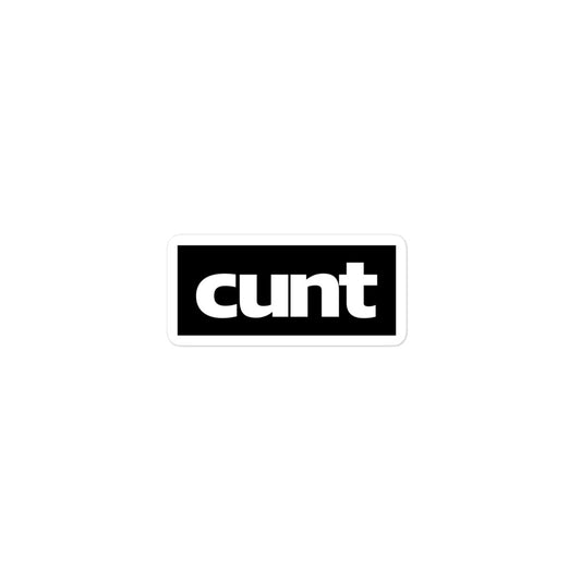 cunt sticker